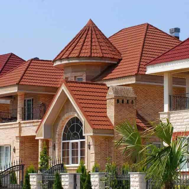 Sloping roof materials